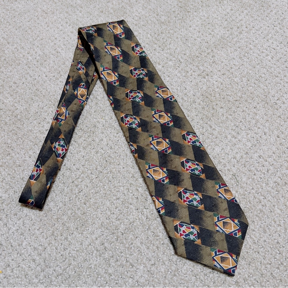 Pierre Balmain vintage 100% silk necktie